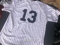 100% MLB Authentic Alex Rodriguez New York Yankees 2009 HOME WS/stadium Patch 56