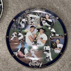 100th Anniversary New York Yankee Plate + Game Day At Yankee Stadium Plate