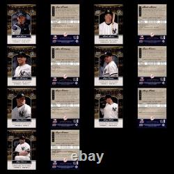120+ 2008 Upper Deck Yankee Stadium Legacy Card Lot Jeter, Ruth, DiMaggio (dups)