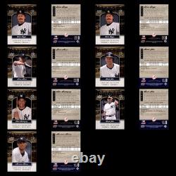 120+ 2008 Upper Deck Yankee Stadium Legacy Card Lot Jeter, Ruth, DiMaggio (dups)