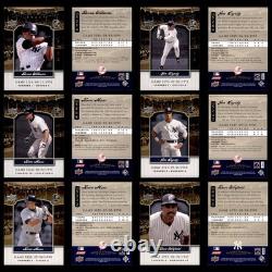 120+ 2008 Upper Deck Yankee Stadium Legacy Card Lot Jeter, Ruth, DiMaggio (dups)
