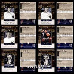 120+ 2008 Upper Deck Yankee Stadium Legacy Card Lot Jeter, Ruth, DiMaggio (dups)