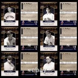 120+ 2008 Upper Deck Yankee Stadium Legacy Card Lot Jeter, Ruth, DiMaggio (dups)