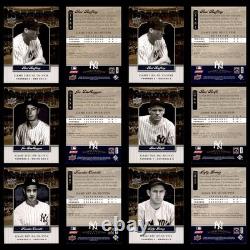 120+ 2008 Upper Deck Yankee Stadium Legacy Card Lot Jeter, Ruth, DiMaggio (dups)