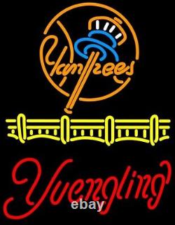 14 Vivid New York Yankees Stadium Yuengling LED Neon Sign Light Lamp Decor