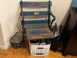 1923-1973 Certified 50th Anniversary Yankee Stadium Seat. # 7 With Plaque