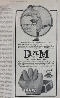 1923 BASEBALL MAGAZINE (May) The New 1923 YANKEE STADIUM New York (Scarce)