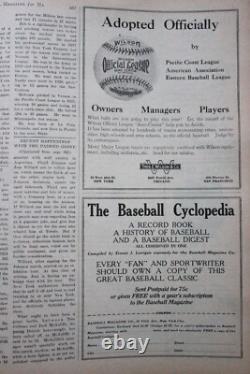 1923 BASEBALL MAGAZINE (May) The New 1923 YANKEE STADIUM New York (Scarce)