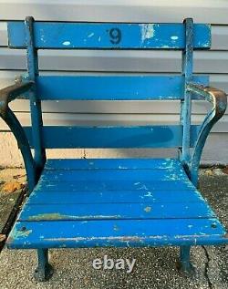 1923 New York Yankee Stadium Seat Signed Whitey Ford Reggie Jackson Steiner