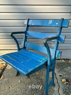 1923 New York Yankee Stadium Seat Signed Whitey Ford Reggie Jackson Steiner