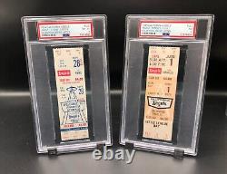 1923 New York Yankees Opening Day Ticket Babe Ruth