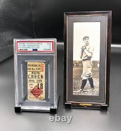 1923 New York Yankees Opening Day Ticket Babe Ruth