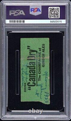 1923 Opening Day 1st Game @yankees Stadium House Ruth Built Babe Hr Ticket Psa