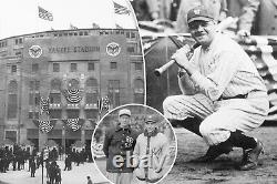 1923 Opening Day 1st Game @yankees Stadium House Ruth Built Babe Hr Ticket Psa