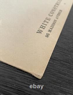 1923 YANKEE STADIUM Vintage Baseball Program Booklet by White Construction Co