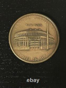 1923 Yankee Stadium Dirt Coin MLB Memorabilia Authenticated