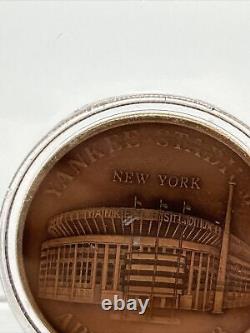 1923 Yankee Stadium Infield Dirt Coin Baseball Memorabilia MLB Hologram Auth