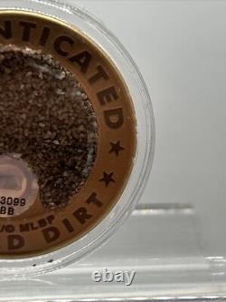 1923 Yankee Stadium Infield Dirt Coin Baseball Memorabilia MLB Hologram Auth
