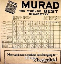 1925 NY YANKEE STADIUM PROGRAM withROOKIE LOU GEHRIG IN HIS 32/58TH GAME-BABE RUTH