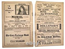 1925 NY YANKEE STADIUM PROGRAM withROOKIE LOU GEHRIG IN HIS 32/58TH GAME-BABE RUTH