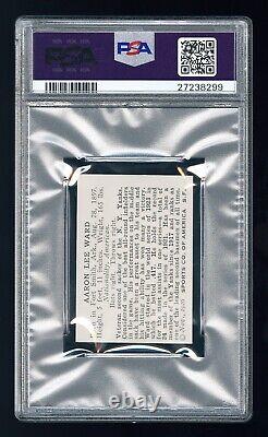 1926 Spalding Champions Aaron Ward PSA 9 - Pop 1 - 1st Hit Yankee Stadium 1923