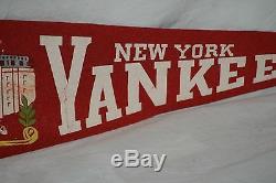 1930's New York Yankees, Yankee Stadium Full Size, 24 Felt Pennant