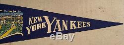 1930's New York Yankees/Yankee Stadium pennant