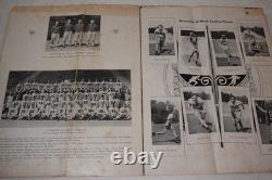 1936 New York University vs. University of North Carolina Yankee Stadium Program