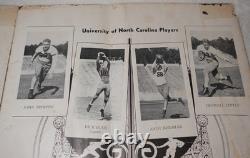 1936 New York University vs. University of North Carolina Yankee Stadium Program