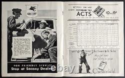 1936 World Series Game 4 Yankee Stadium Program+Ticket Lou Gehrig HR N. Y Giants