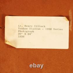 1936 World Series New York Yankees Stadium Original Photo 20x24