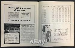 1936 World Series Program Game 3 Yankee Stadium New York Yankees Vs Giants MLB