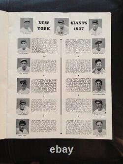 1937 Baseball World Series Game 1 New York Giants @ Yankee Stadium Joe D. +