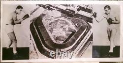 1937 Joe Louis Heavyweight Boxer Tommy Farr Yankee Stadium Photo Boxing New York