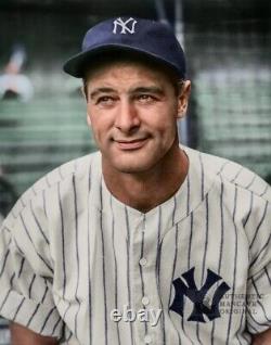 1937 NEW YORK YANKEES PASS VALID LOU GEHRIG CYCLE? 24 HR's @ YANKEES STADIUM PSA