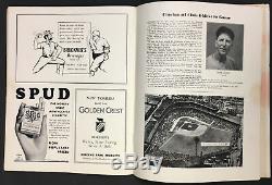 1939 World Series Baseball Program Yankees Stadium New York vs Cincinatti Reds