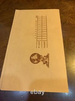 1943 October St Louis Cardinals Vs New York Yankees Score Card Yankee Stadium
