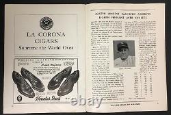 1943 World Series Program Yankee Stadium New York vs St Louis Cardinals MLB