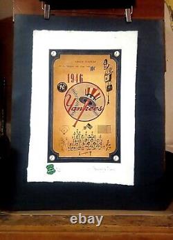 1946 Yankees, Yankee Stadium Limited Edition 22'x 15'x Signed By Fairchild Paris