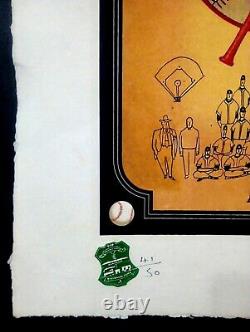 1946 Yankees, Yankee Stadium Limited Edition 22'x 15'x Signed By Fairchild Paris