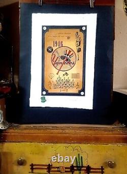 1946 Yankees, Yankee Stadium Limited Edition 22'x 15'x Signed By Fairchild Paris