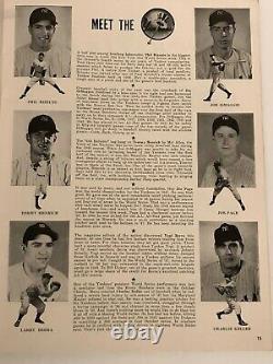 1949 New York YANKEES vs Brooklyn DODGERS WORLD SERIES Program Yankee Stadium