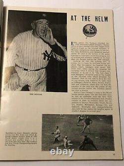 1949 New York YANKEES vs Brooklyn DODGERS WORLD SERIES Program Yankee Stadium