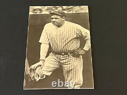 1950's-60 Babe Ruth Yankee Stadium Souvenir Postcard- New York Yankees- ex+