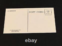 1950's-60 Joe DiMaggio Yankee Stadium Souvenir Postcard- New York Yankees- ex