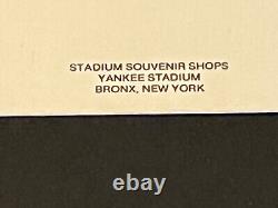 1950's-60 Joe DiMaggio Yankee Stadium Souvenir Postcard- New York Yankees- ex