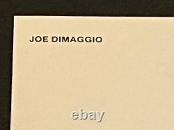 1950's-60 Joe DiMaggio Yankee Stadium Souvenir Postcard- New York Yankees- ex