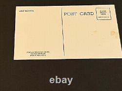 1950's-60 Lou Gehrig Yankee Stadium Souvenir Postcard- New York Yankees- vg+