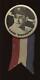 1950's Pm10 Stadium Pin With Ribbon Gene Woodling New York Yankees Ex-mt