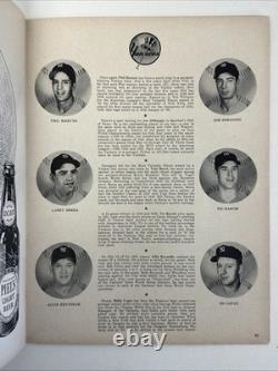 1951 Yankees World Series Program vs NY Giants @ Yankee Stadium VG-EX unscored